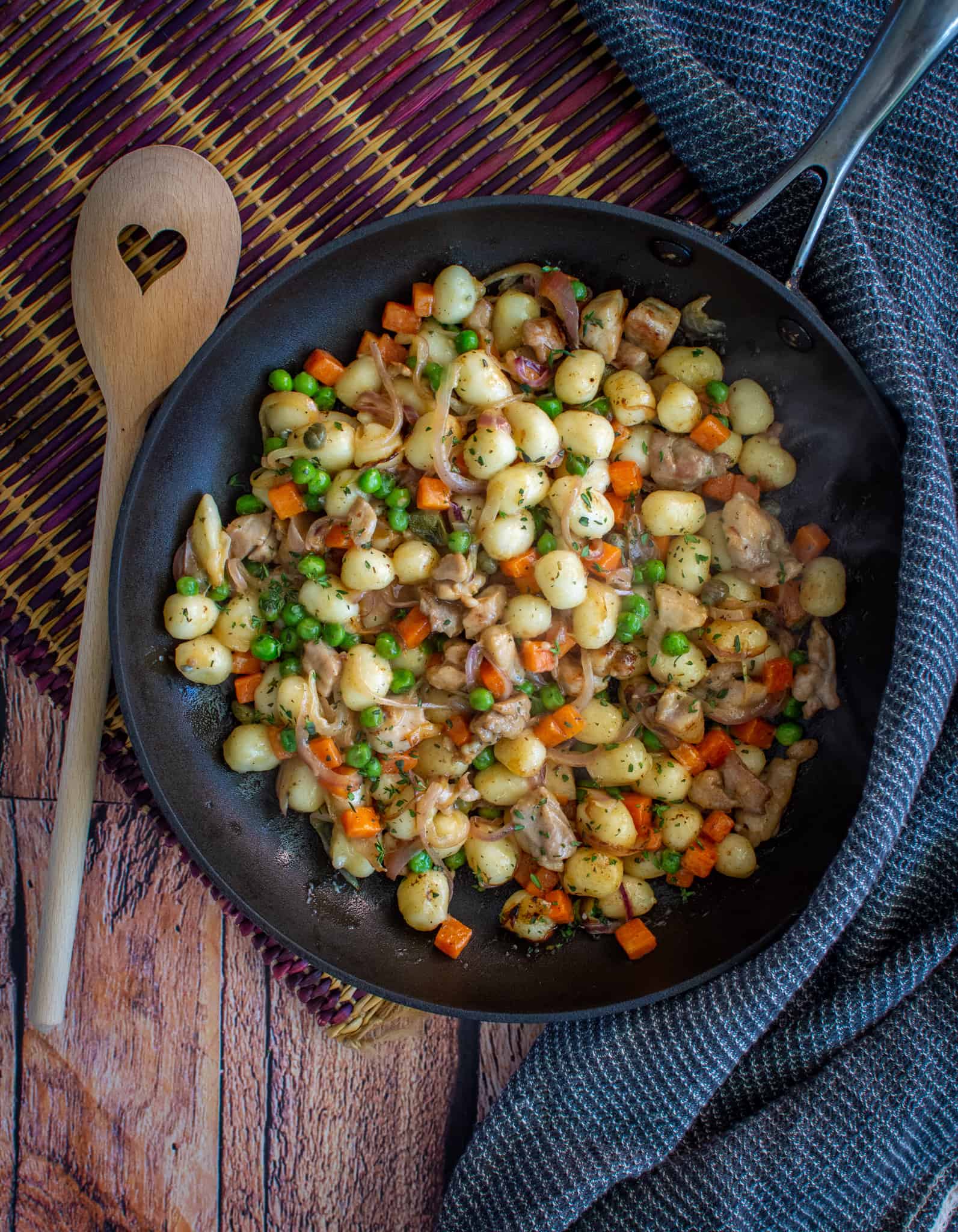 Chicken, Blue Cheese Gnocchi – Another Hoodblogger