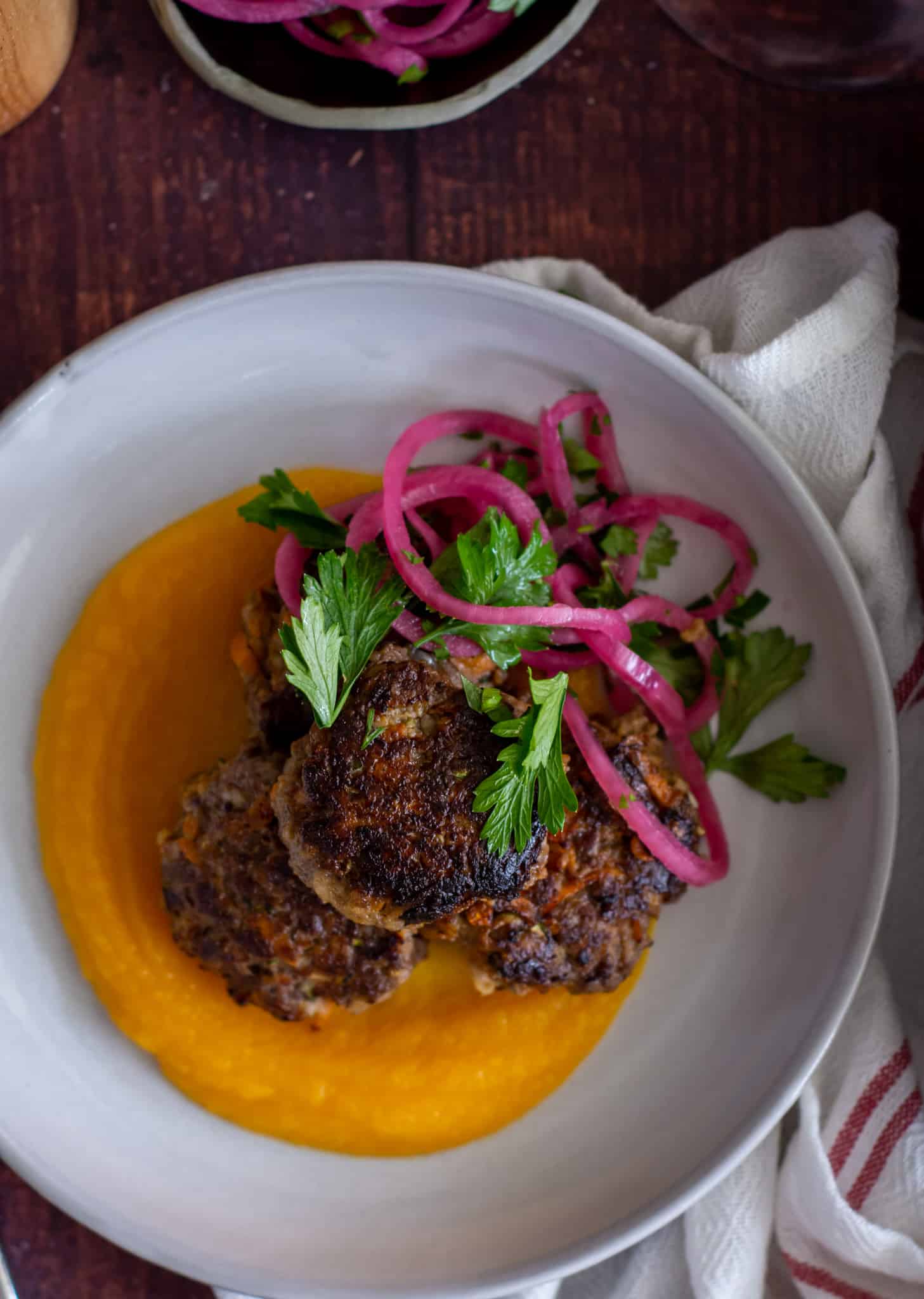 Daging sapi rissoles dengan twist!