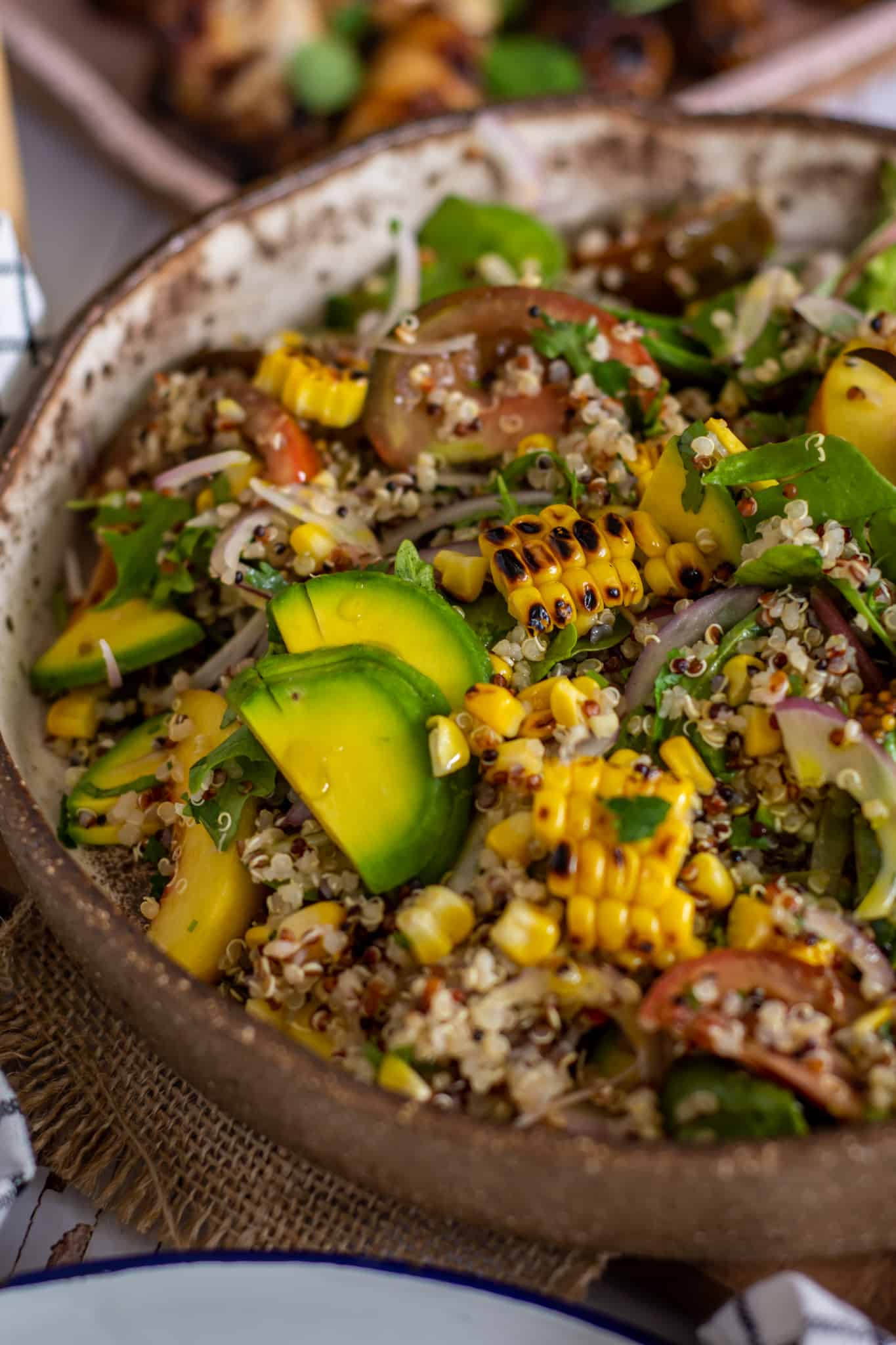 Salad Biji -bijian, Camilan Ayam Inglewood