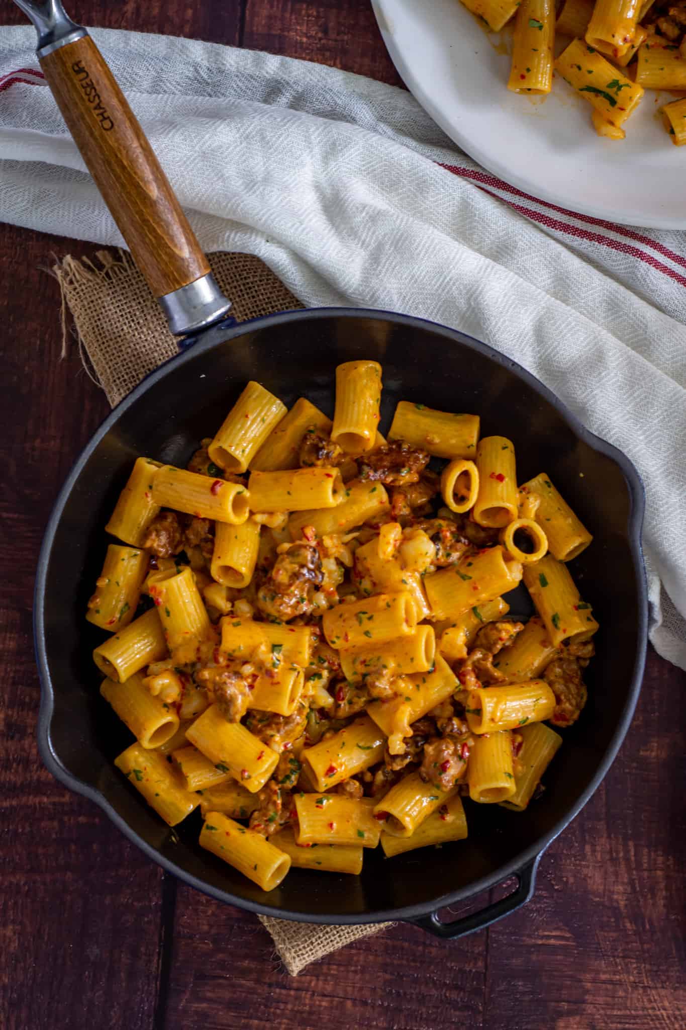 Udang dan Pasta Chorizo ​​- Lain -Foodblogger