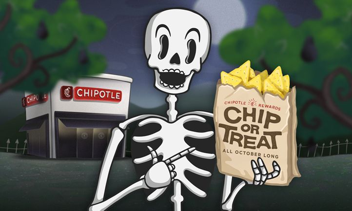 Chipotle memperkenalkan “chip-or-treat,” memberi penggemar hadiah gratis sepanjang Oktober